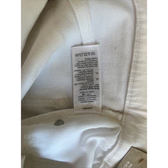 NWT Madewell Mid Rise Kick Out Jean Womens Size W 25 White Bootcut [FLAW] - Picture 8 of 12